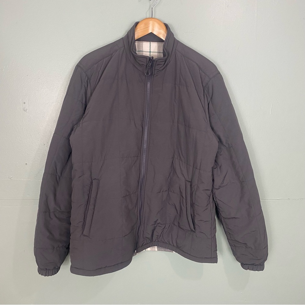 Outerknown Evolution Plaid Reversible Blanket Jac… - image 6